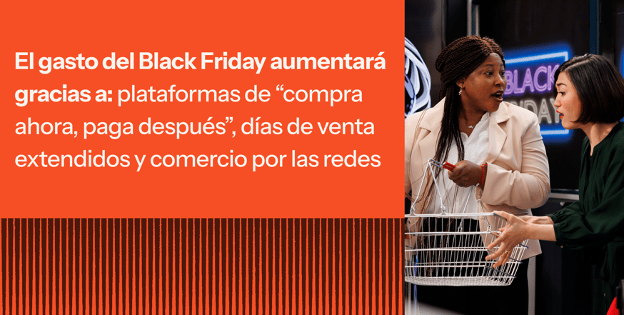 Audiense blog - image with Black Friday data