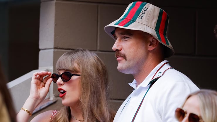 Audiense blog - image - Taylor Swift and Travis Kelce - US Open