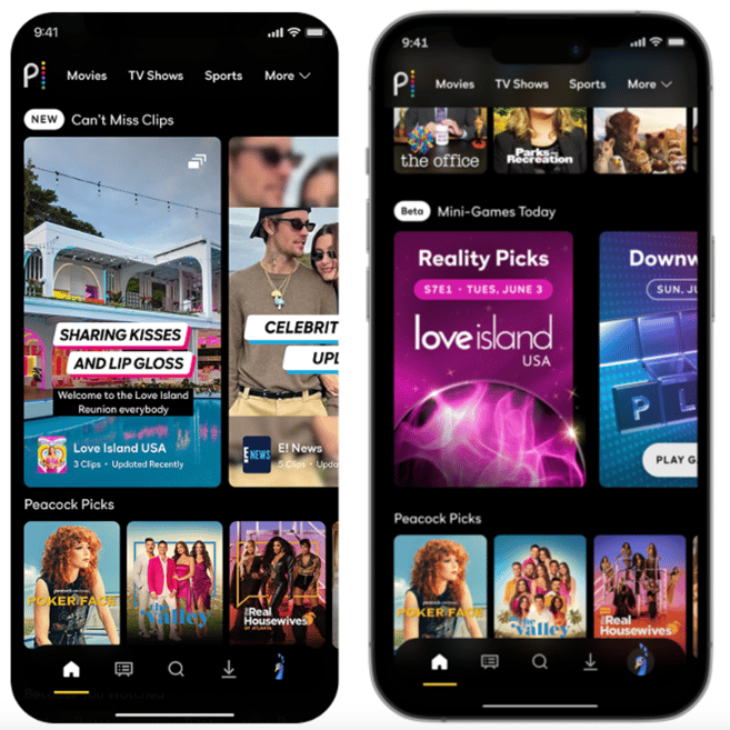 Audiense blog - image - Peacock app