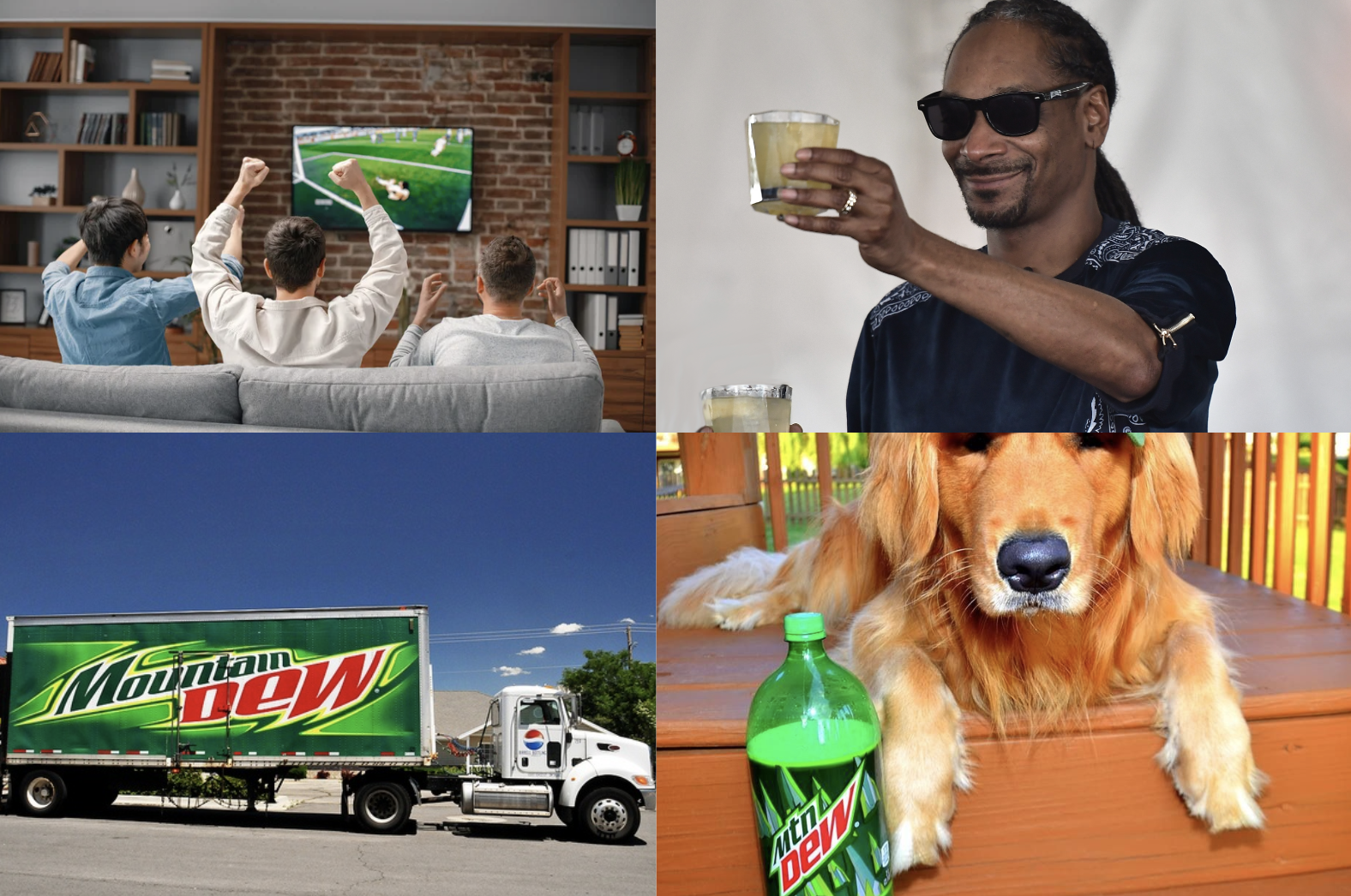 Audiense blog - imagen - cómo debería ser el anuncio de Mountain Dew para la Super Bowl