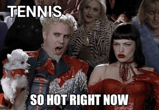 Audiense blog - tenis meme