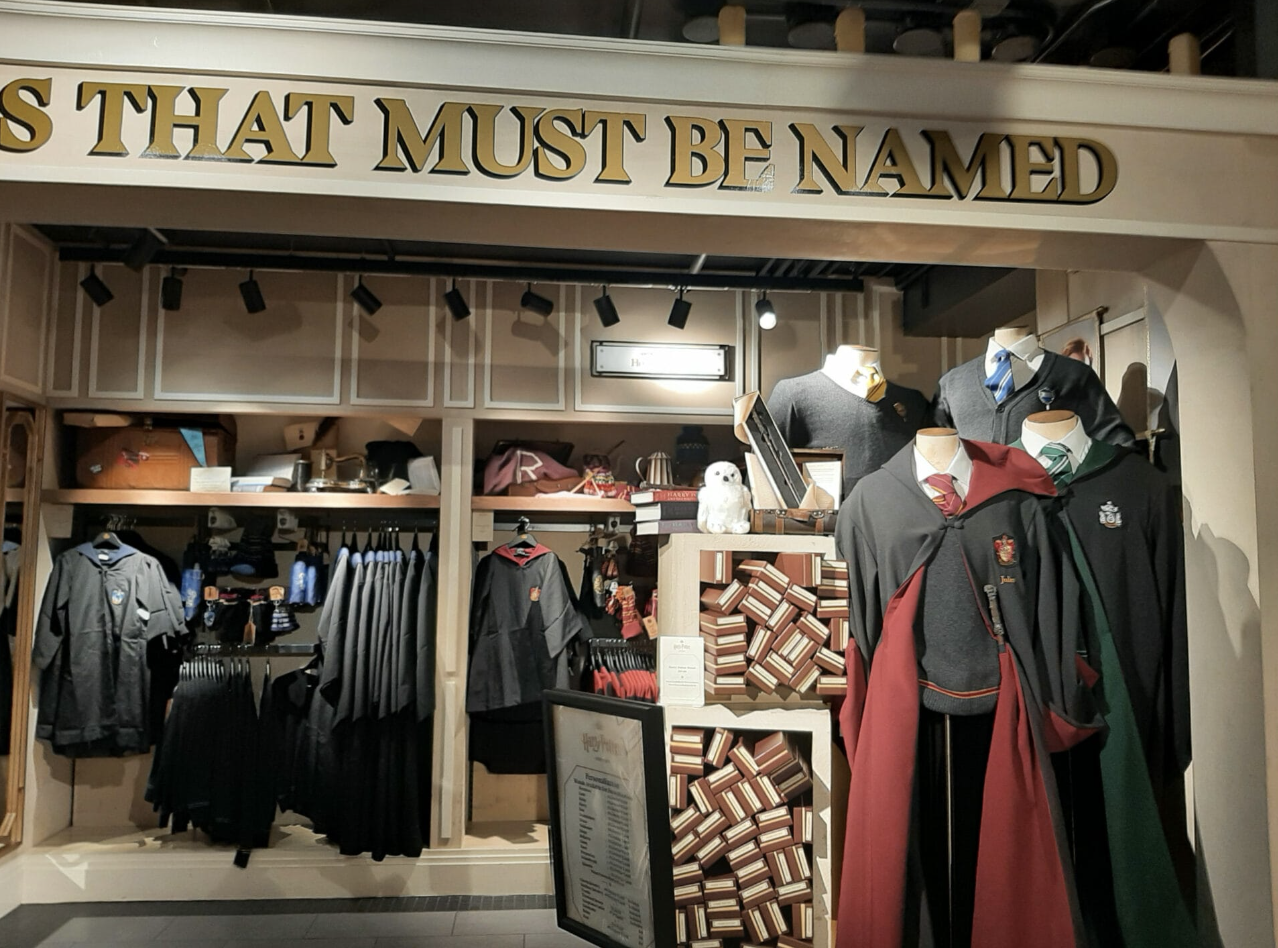 Audiense blog - tienda  merchandising  Harry Potter