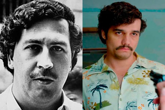 Audiense blog - Pablo Escobar y Wagner Moura