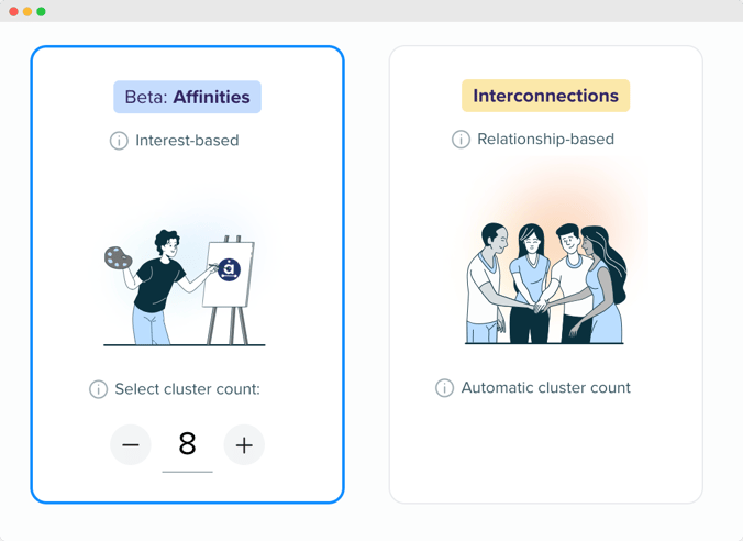 Audiense blog - imagen - Las recomendaciones de número de clústeres ya están disponibles para la segmentación por afinidad