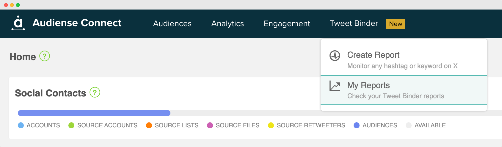 Audiense blog - imagen - integración Audiense y Tweet Binder