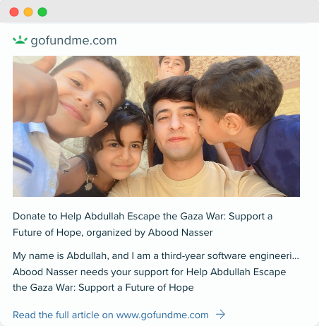 Audiense blog - imagen - GoFundMe