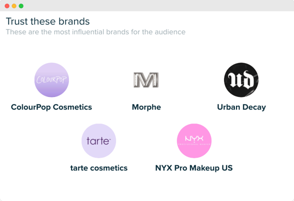 Audiense blog - image - Gen Z BNPL audiences  - Slay now, pay later segment - interests